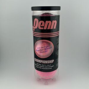Penn "Breast Cancer Awareness" Championship Extra-Duty Felt Cannister of 3 Balls